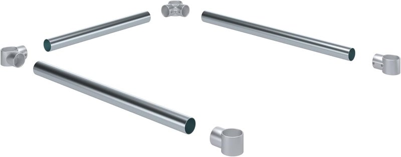 AmGood Cross Bar and Connector Set (for Table 30" x 24") - Image 2